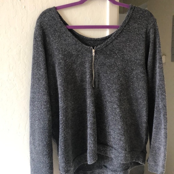 Gray F21 sweater. - Picture 2 of 4